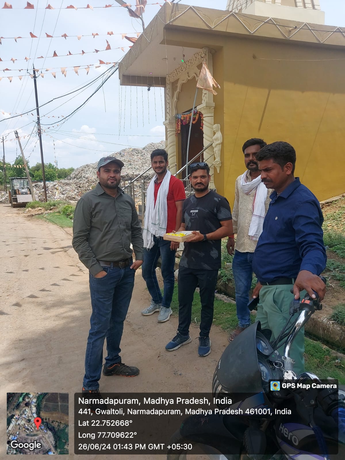  Work at Narmadapuram Madhya Pradesh