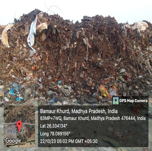   Work at Bamaur Khurd Madhya Pradesh