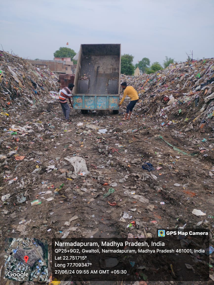   Work at Narmadapuram Madhya Pradesh