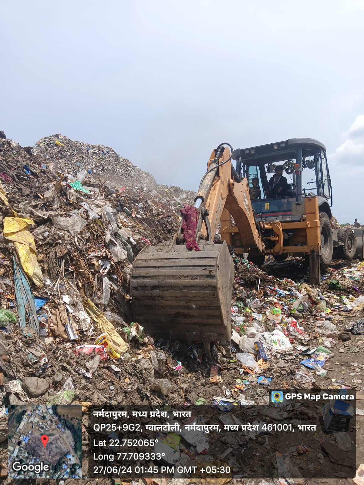   Work at Narmadapuram Madhya Pradesh