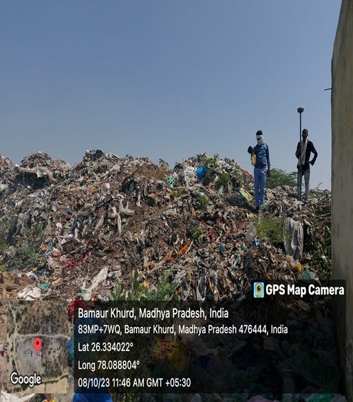   Work at Bamaur Khurd Madhya Pradesh