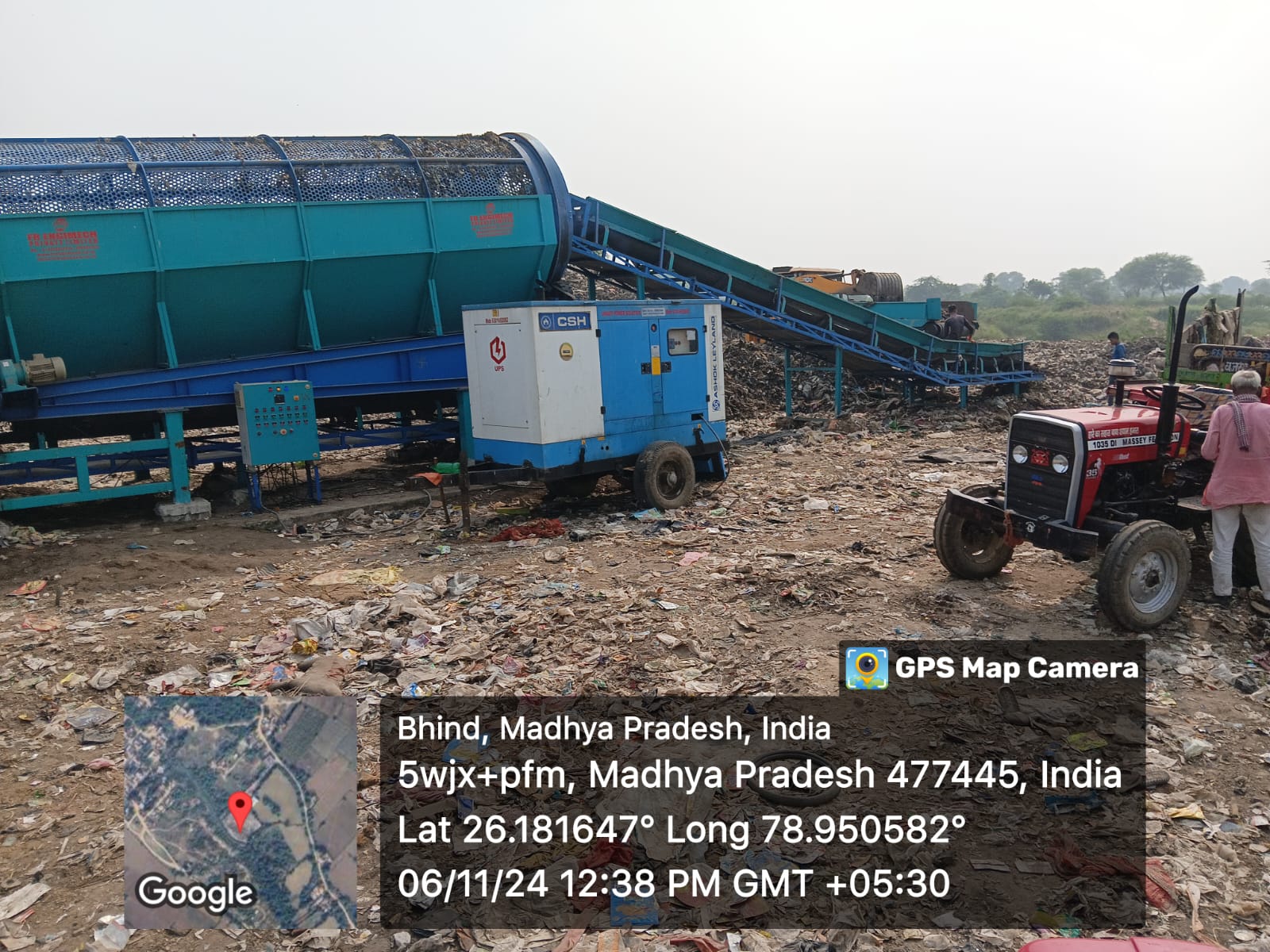  Work at Lahar Bhind Madhya Pradesh